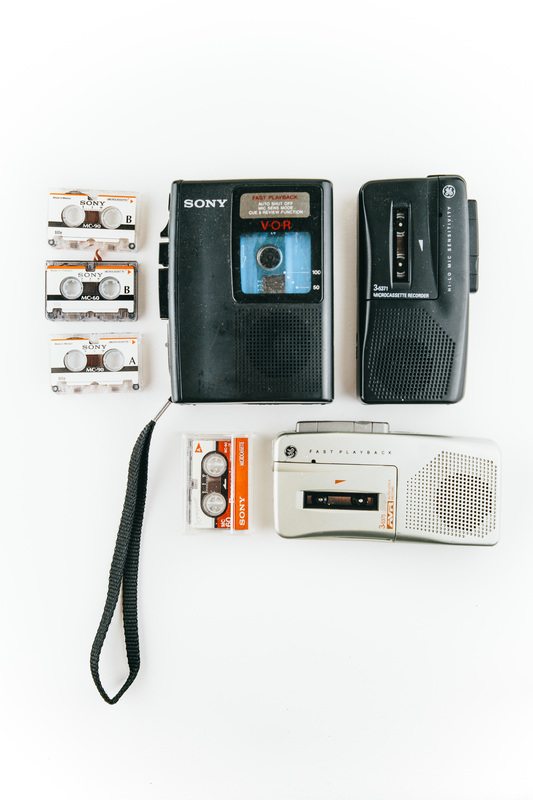 dictophone collection and tapes