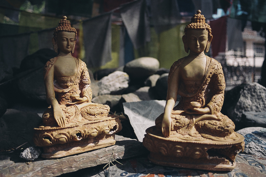 statues of the buddha