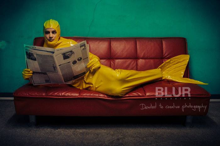 Blur Magazine merman