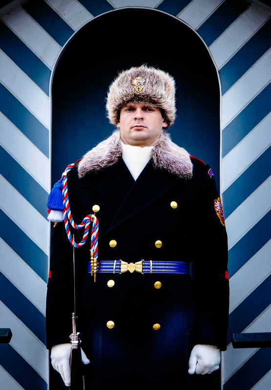 Czech palace guard