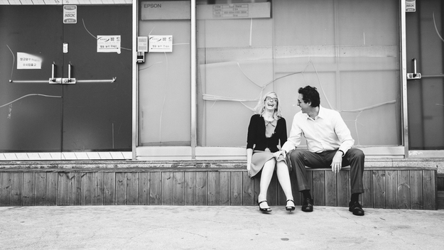 street portrait of couple 