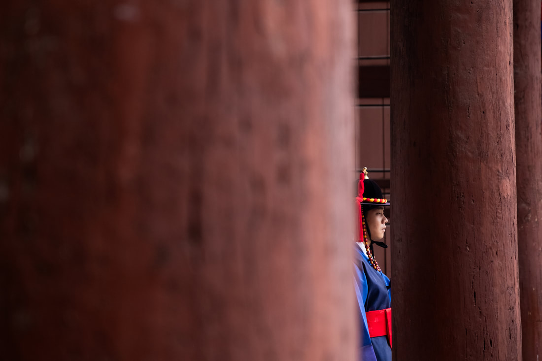 Seoul palace guard actor