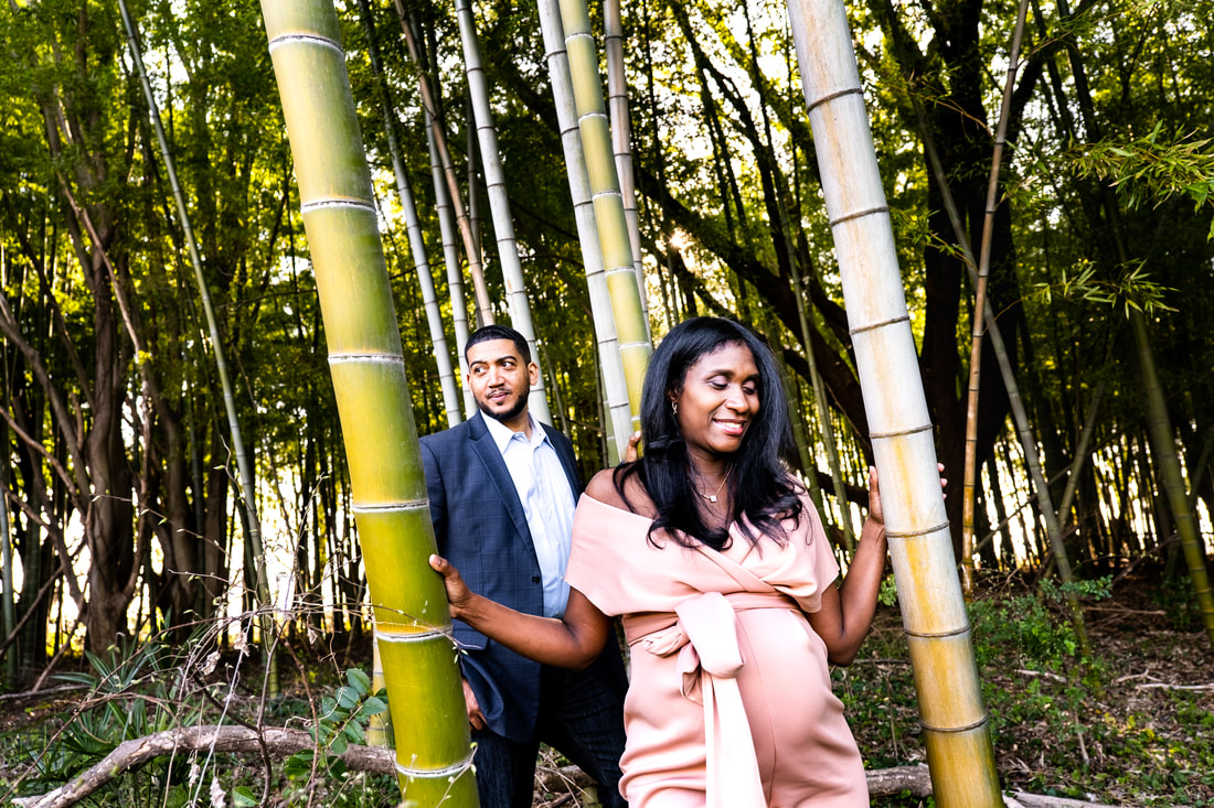 couple in bamboo