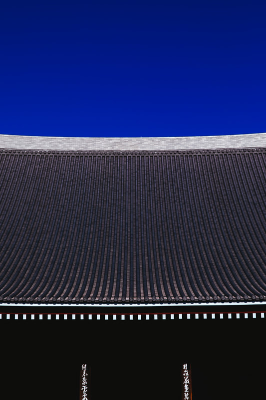 minimal temple roof