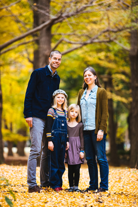 traditional family fall photo